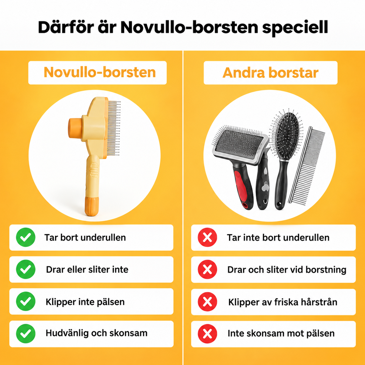 Novullo™ - Kattborste