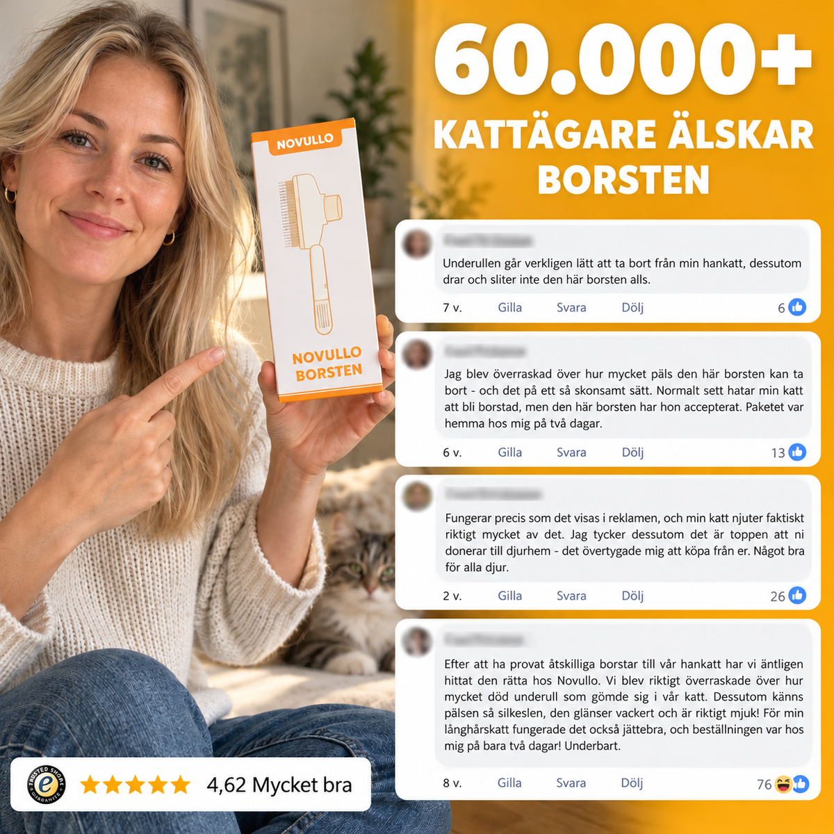 Novullo™ - Kattborste