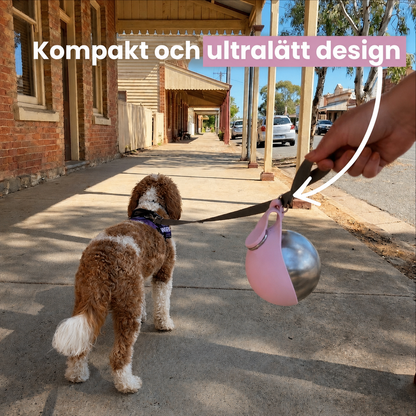 Lenhy ™ - 2-i-1 hundvattenflaska med drickskål