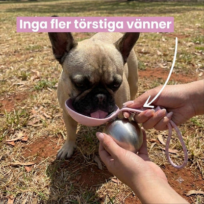Lenhy ™ - 2-i-1 hundvattenflaska med drickskål